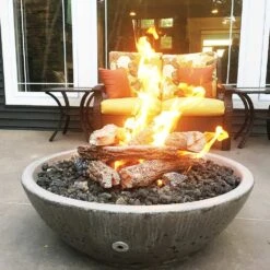 Spotix Round AFG Match Lit Fire Pit Burner Kits -Empire Spinning Shop spotix round burner ls d 06 21