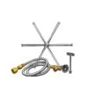 Firegear DBS-KIT Stainless Steel Gas Fire Pit Burning Spur Kit 2 Firegear DBS-KIT Stainless Steel Gas Fire Pit Burning Spur Kit -Empire Spinning Shop spur kit
