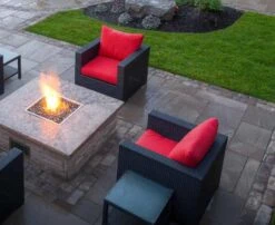 Firegear FPB-SFBSMTN Match Light Gas Fire Pit Burner Kit With Square Flat Pan & Stainless Steel Burning Spur 9 Firegear FPB-SFBSMTN Match Light Gas Fire Pit Burner Kit With Square Flat Pan & Stainless Steel Burning Spur -Empire Spinning Shop square ls 1