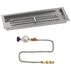 American Fire Glass Match Light Fire Pit Kits, Rectangular Bowl Pans -Empire Spinning Shop ss afppmkit p 30 3 11 19