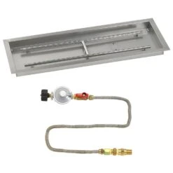 American Fire Glass Match Light Fire Pit Kits, Rectangular Bowl Pans -Empire Spinning Shop ss afppmkit p 36 3 11 19
