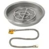 American Fire Glass Match Light Fire Pit Kits, Round Bowl Pans 2 American Fire Glass Match Light Fire Pit Kits, Round Bowl Pans -Empire Spinning Shop ss rspmkit n 19 3 11 19