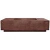 Prism Hardscapes PH-408 Tavola 4 Concrete Gas Fire Pit, 66x38-Inch -Empire Spinning Shop tavola 4 caf a 04 22