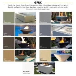 TOP Fires By The Outdoor Plus Sedona Round Concrete Gas Fire Bowl 25 TOP Fires By The Outdoor Plus Sedona Round Concrete Gas Fire Bowl -Empire Spinning Shop top fire color guide gfrc a 09 21 7
