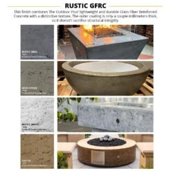 TOP Fires By The Outdoor Plus Sedona Round Concrete Gas Fire Bowl 40 TOP Fires By The Outdoor Plus Sedona Round Concrete Gas Fire Bowl -Empire Spinning Shop top fire color guide rustic gfrc a 09 21 6