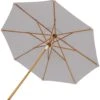 Royal Teak Collection UMB 10-Foot Deluxe Umbrella -Empire Spinning Shop um granite