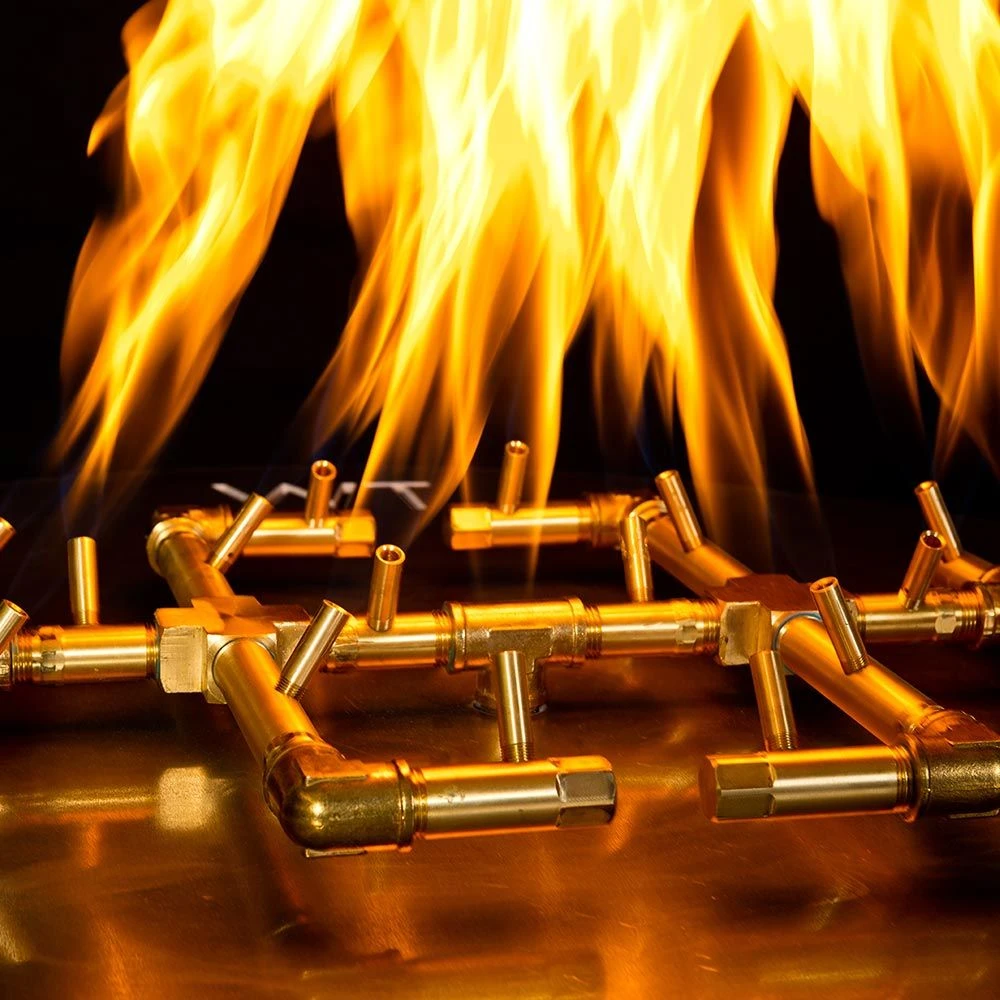 Crossfire By Warming Trends CFBCT-FLKV Match Light Round Tree-Style Brass Gas Fire Pit Burner Kit 6 Crossfire By Warming Trends CFBCT-FLKV Match Light Round Tree-Style Brass Gas Fire Pit Burner Kit - Image 4