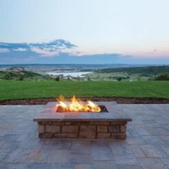 Crossfire By Warming Trends CFBST-FLKV Match Light Square Tree-Style Brass Gas Fire Pit Burner Kit -Empire Spinning Shop upk square ls a a 03 21