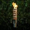 TOP Fires By The Outdoor Plus OPT-TCH4SS Vent TopLite Torch With Stand -Empire Spinning Shop vent 1